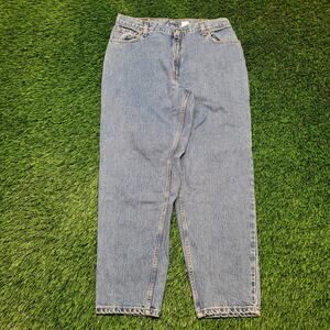VTG 90s Levi's 550 Mom Jeans 16 Short Petite 34x29 High Rise 13" Tapered
